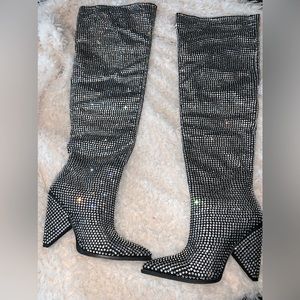 Over the knee boots.